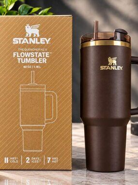 Stanley Chocolate Gold Quencher 40oz Tumbler  Brand new